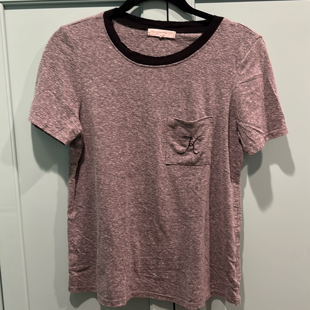 Truly Madly Deeply Monogram “K”t-shirt gray size small